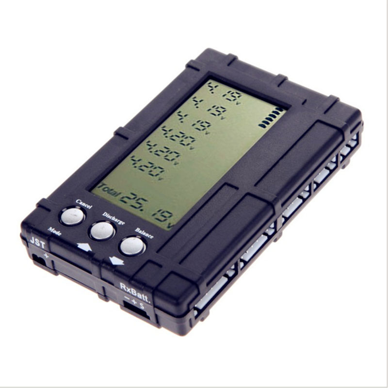 Drone Battery Voltage Checker - 3 in 1 2-6S LiPo /