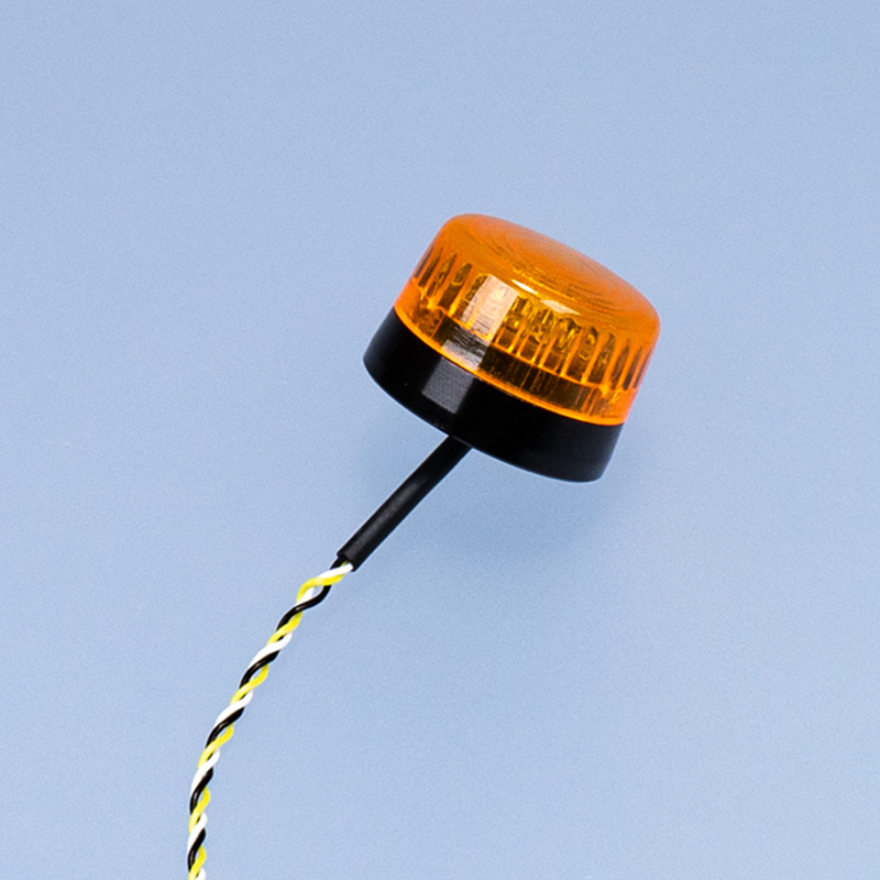 Drone Battery Alarm - 2pcs LED Warning Lights Truck Lights