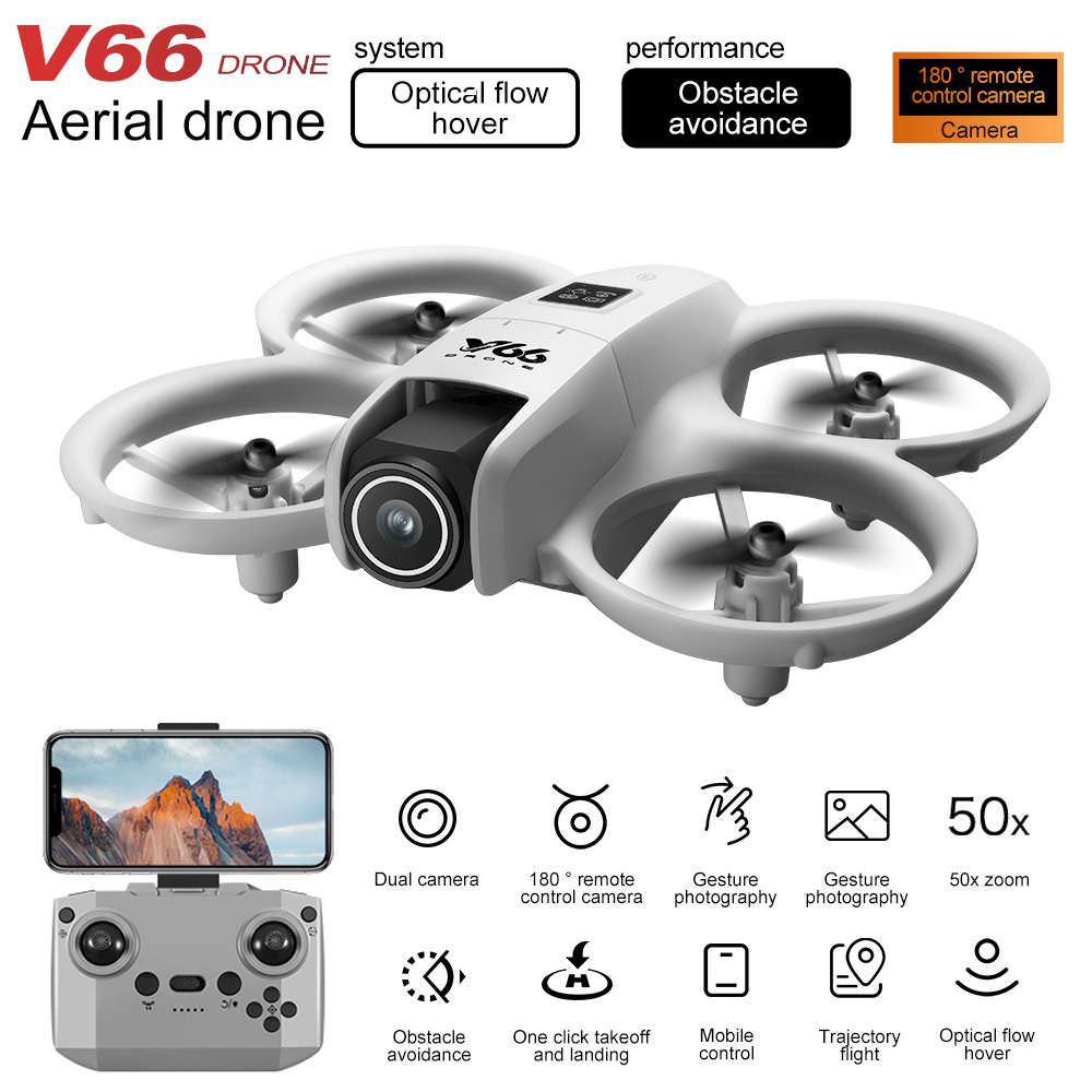 New V66 Mini Drone HD Camera 4 - Drone Battery Case ulasan dan harga