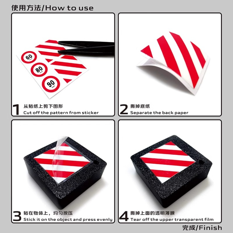 1pcs UV Warning Sticker for 1/ - Drone Battery Alarm ulasan dan harga