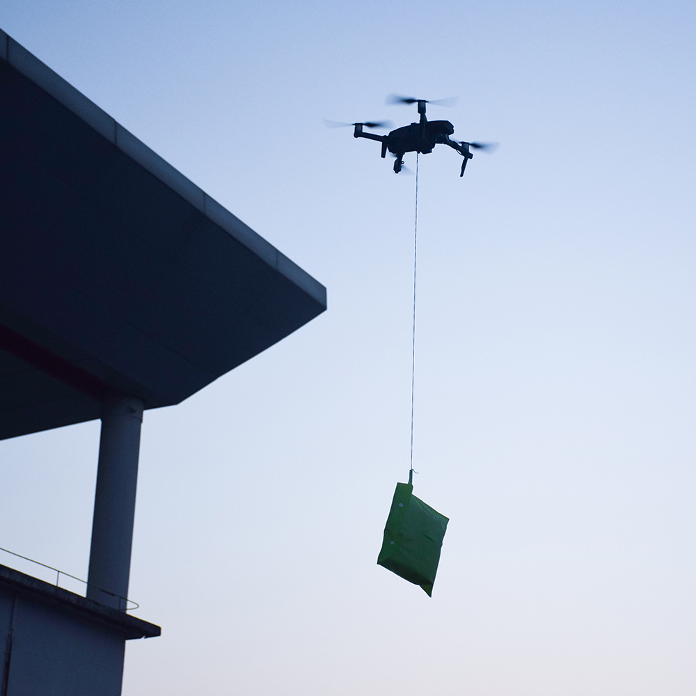 Remote Thrower Delivery Batter - Drone Battery Smart ulasan dan harga