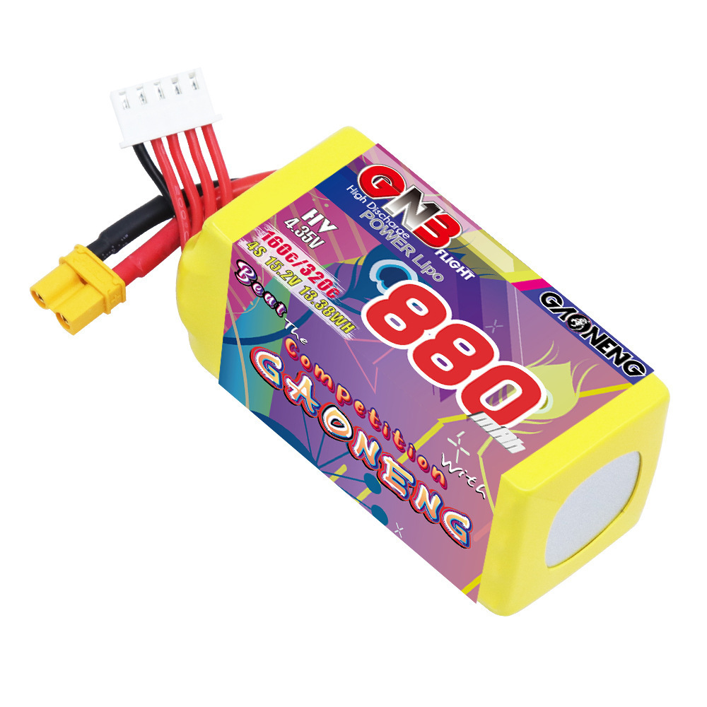 GNB 4S 880mAh 15.2V 160C/320C  - Drone Battery Plate ulasan dan harga