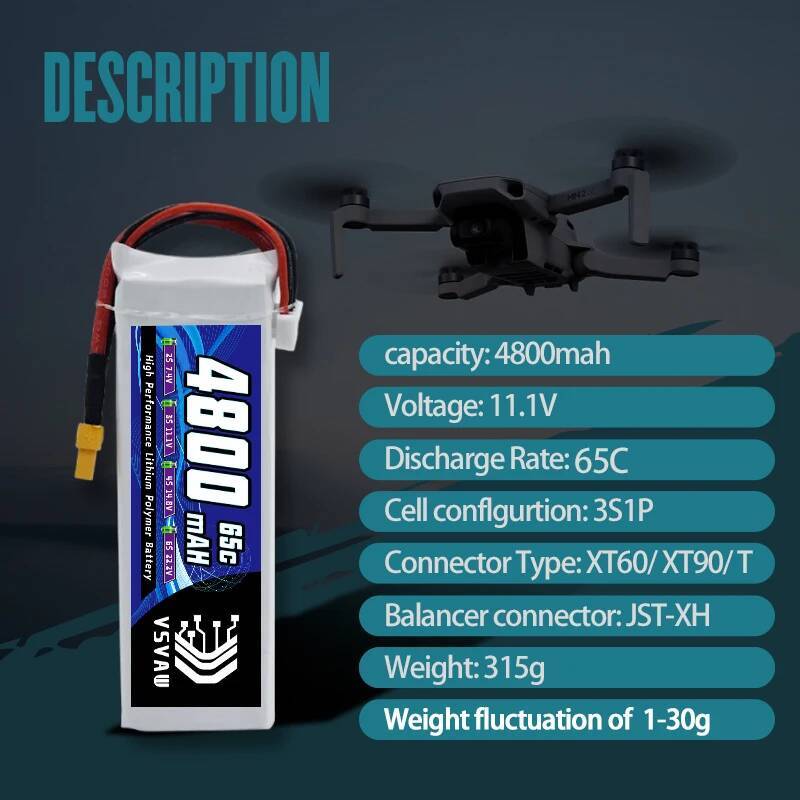 VSVAW 3S Lipo Battery for FPV  - Drone Battery Plate ulasan dan harga