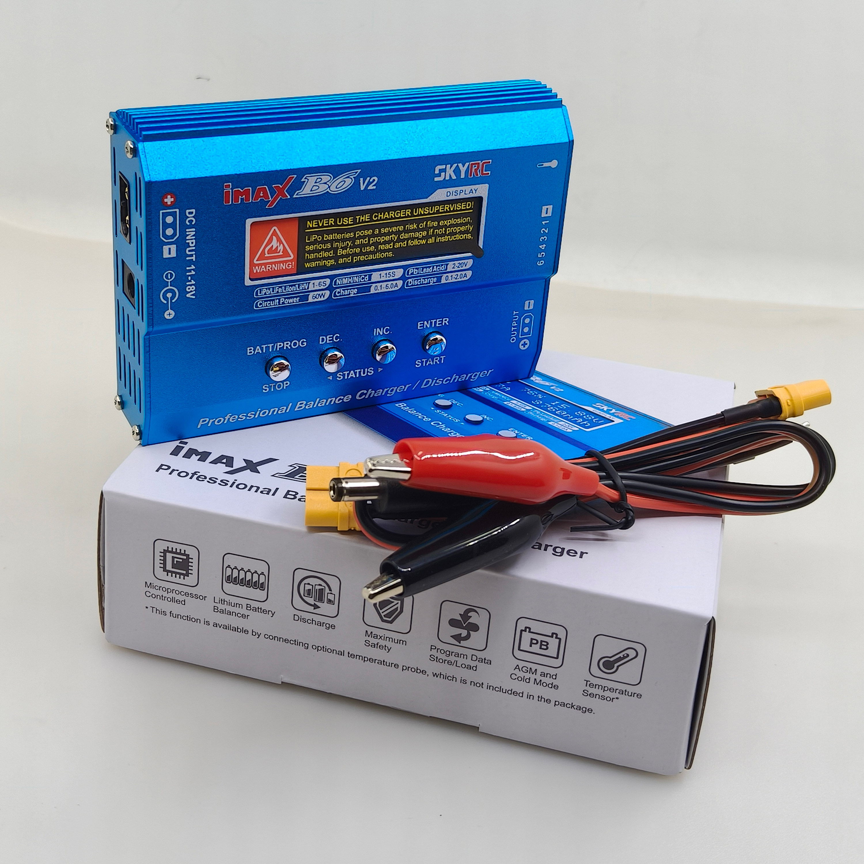 IMAX B6 / B6AC 80W T/XT60plug  - Drone Battery Charger ulasan dan harga