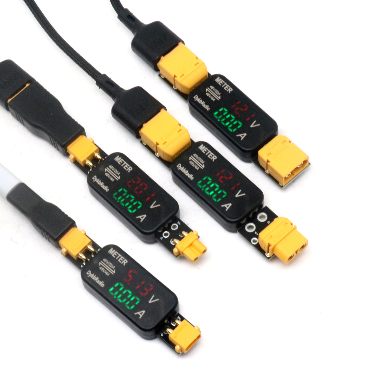 XT30/XT60 20A/4A DC Voltage Cu - Drone Battery Voltage Checker ulasan dan harga
