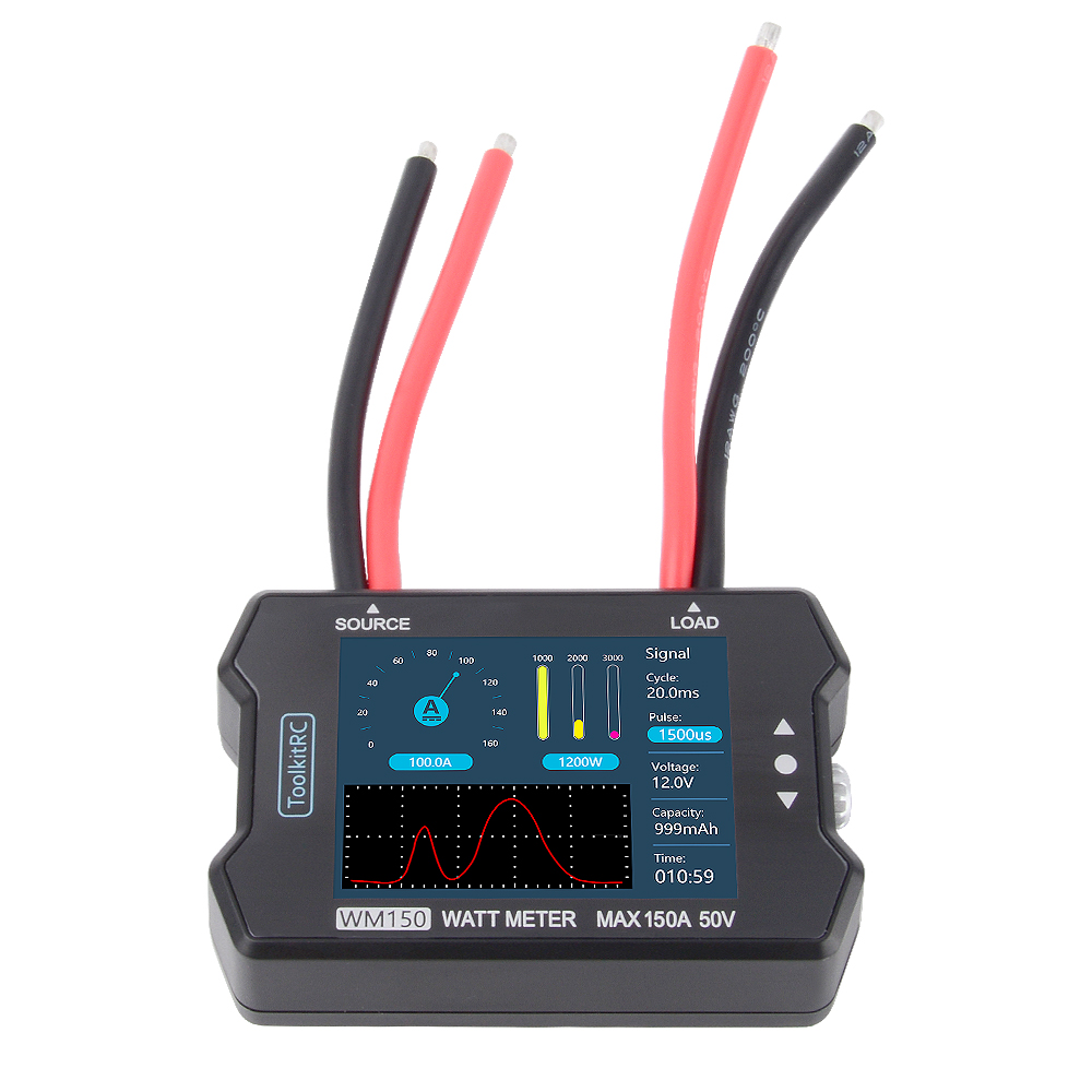 ToolkitRC WM150 150A 50V Watt  - Drone Battery Voltage Checker ulasan dan harga