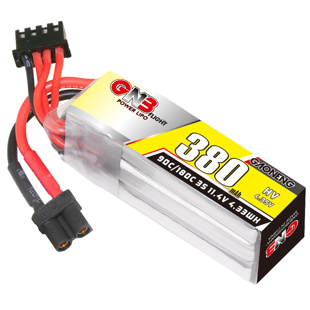 GNB GAONENG 3S 11.4V HV 380mah - Drone Battery High Voltage ulasan dan harga