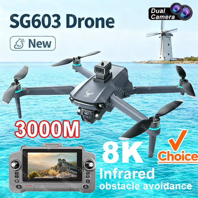 New Brushless Power SG603PRO D - Drone Battery Alarm ulasan dan harga
