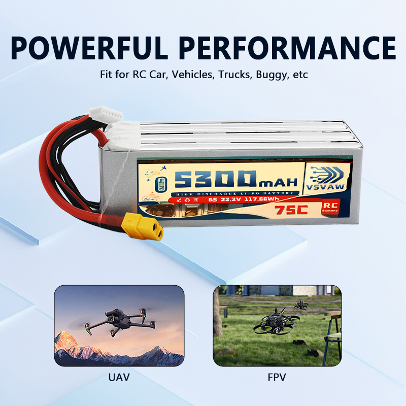 VSVAW 6S 5300mAh Lipo Battery  - Drone Battery 6S ulasan dan harga
