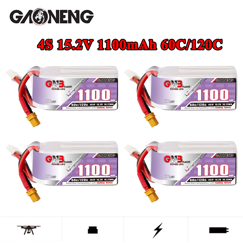 GNB 4S 1100mAh 60C/120C HV Lip - Drone Battery Plate ulasan dan harga
