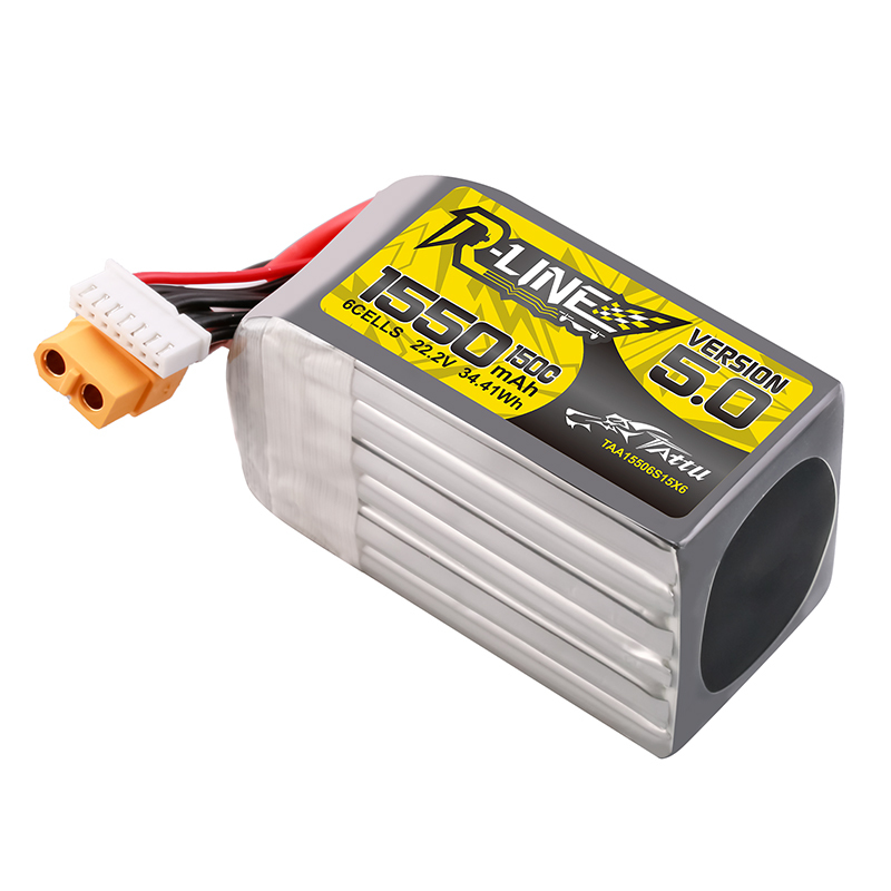 TATTU-R-LINE 5.0 22.2V 1550mAh - Drone Battery 6S ulasan dan harga