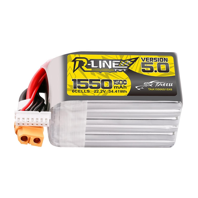 TATTU-R-LINE 5.0 22.2V 1550mAh - Drone Battery 6S ulasan dan harga