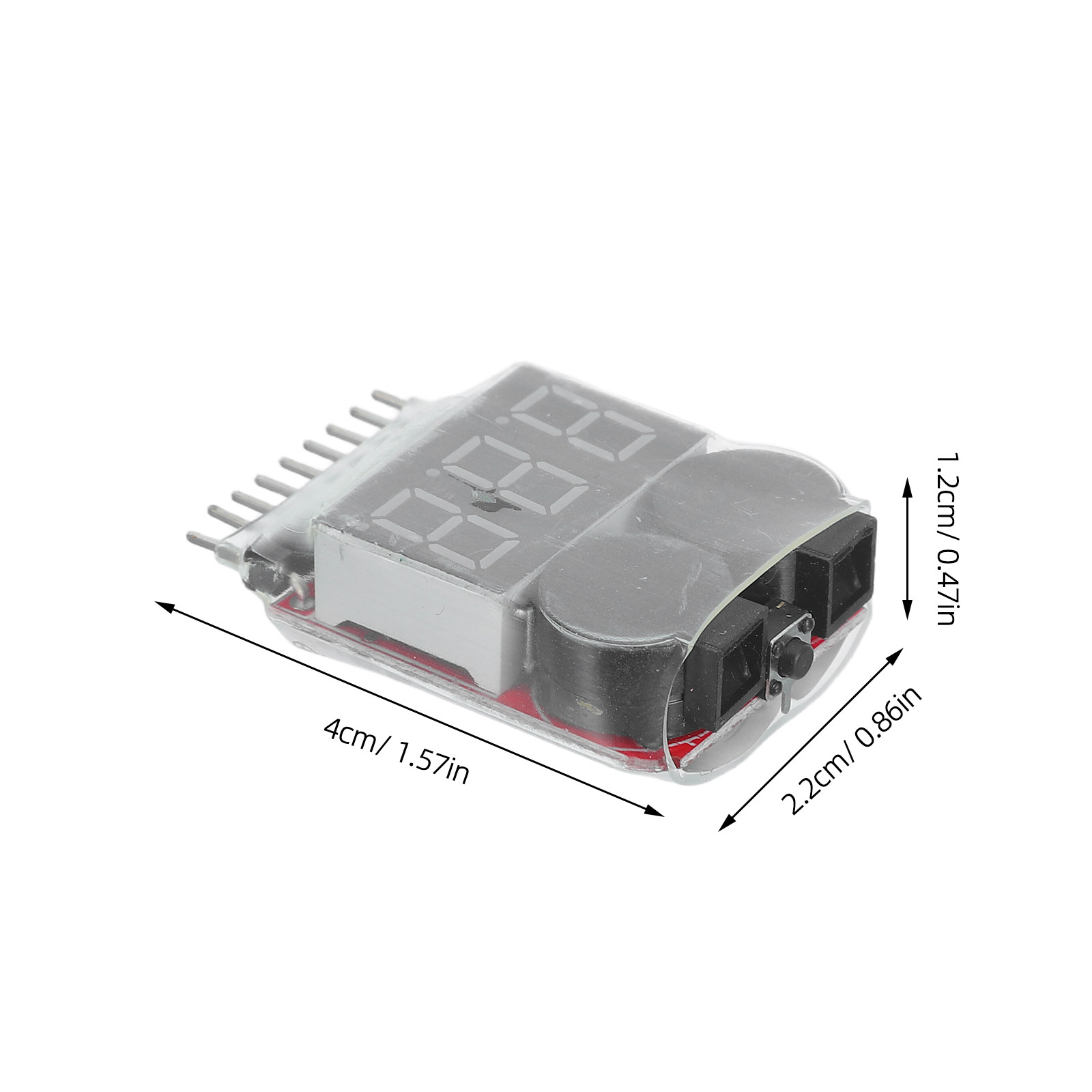 2Pcs Lipo Battery Checker Volt - Drone Battery Voltage Checker ulasan dan harga