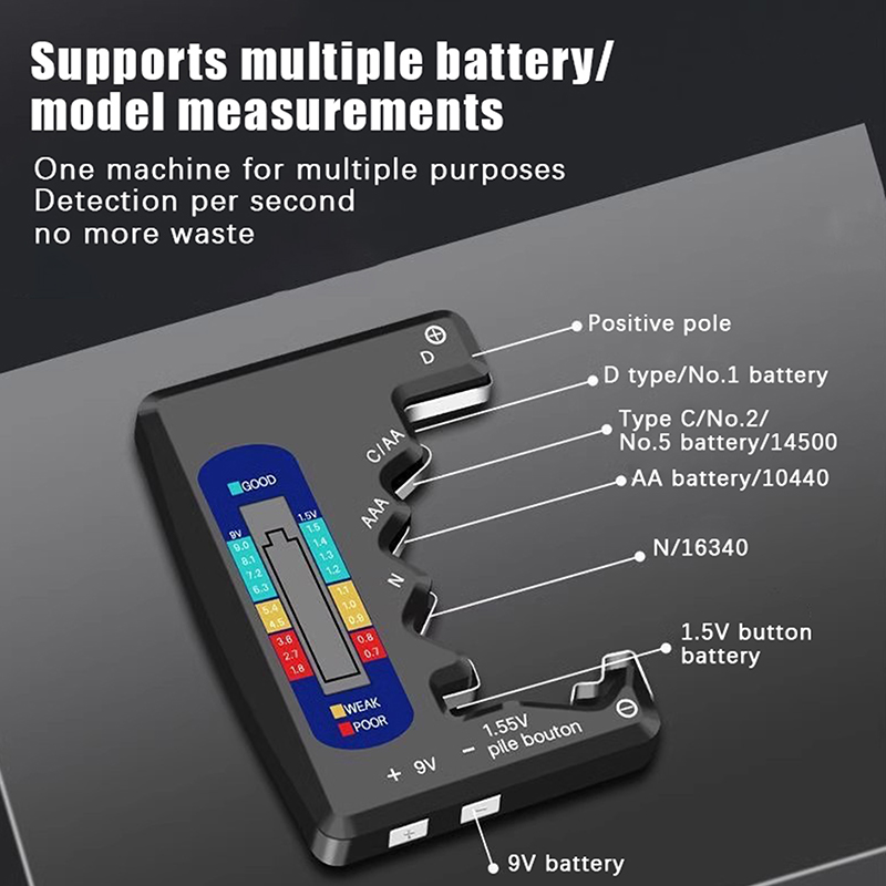 Mini Digital Battery Tester, C - Drone Battery Voltage Checker ulasan dan harga