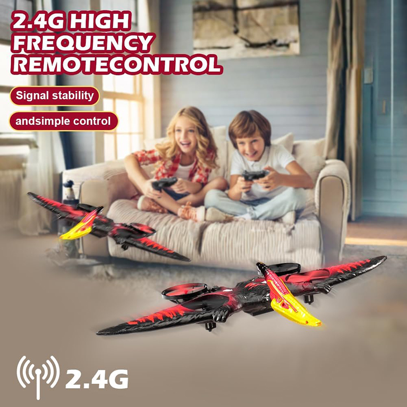 RC Plane Pterosaur 2.4G 6-Axis - Drone Battery Alarm ulasan dan harga