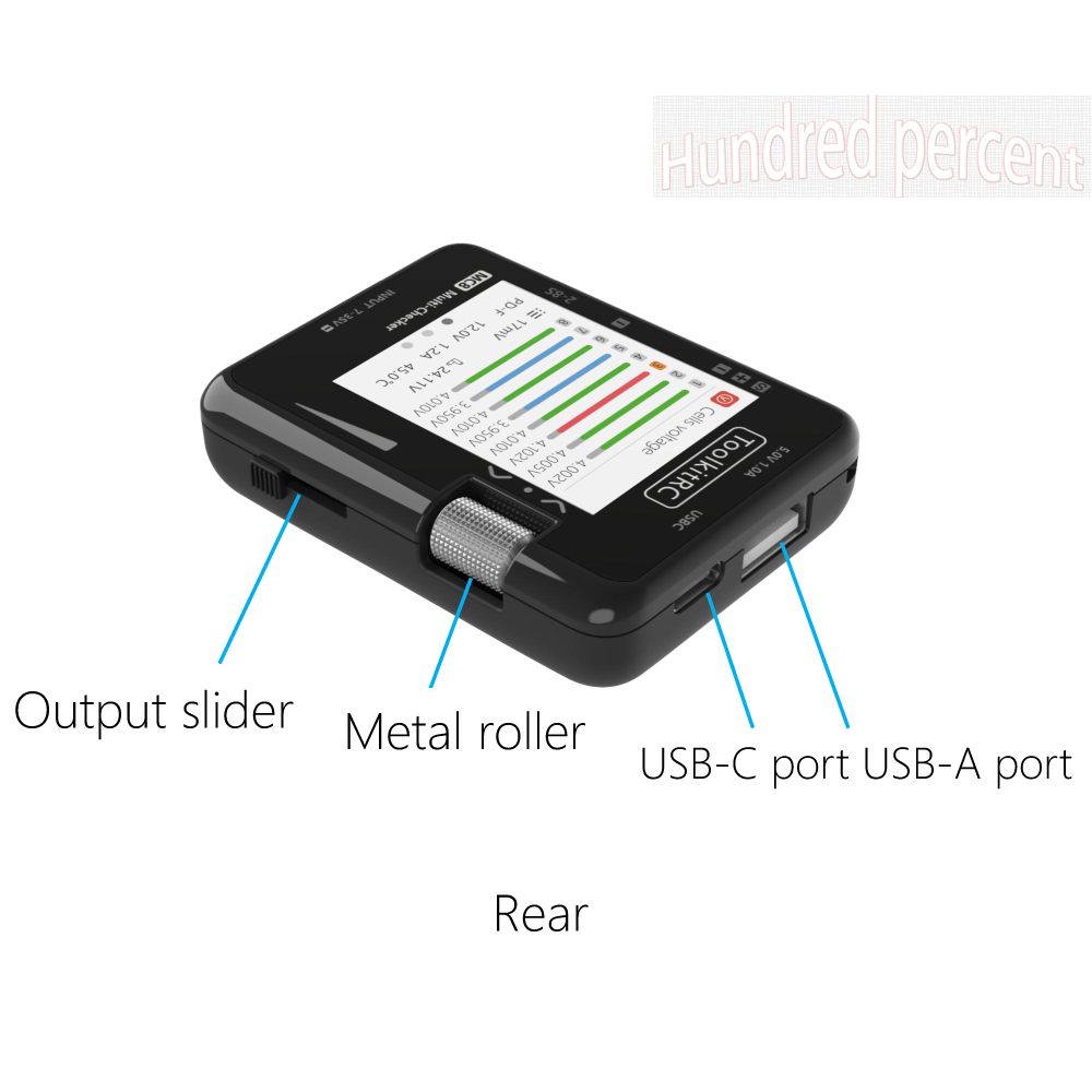 ToolkitRC MC8 Mini Size Cell c - Drone Battery Voltage Checker ulasan dan harga