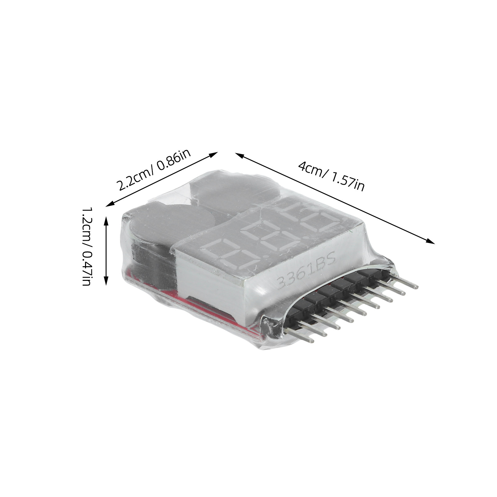 2Pcs Lipo Battery Voltage Chec - Drone Battery Voltage Checker ulasan dan harga