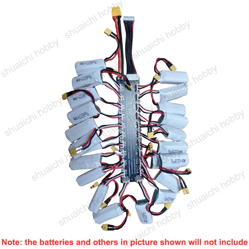 1PCS 2S (7.4V) Battery Paralle - Drone Battery Parallel Board ulasan dan harga