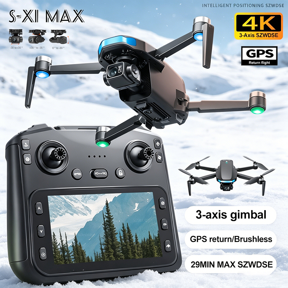 New S-X1 MAX Drone GPS 8K Prof - Drone Battery Case ulasan dan harga