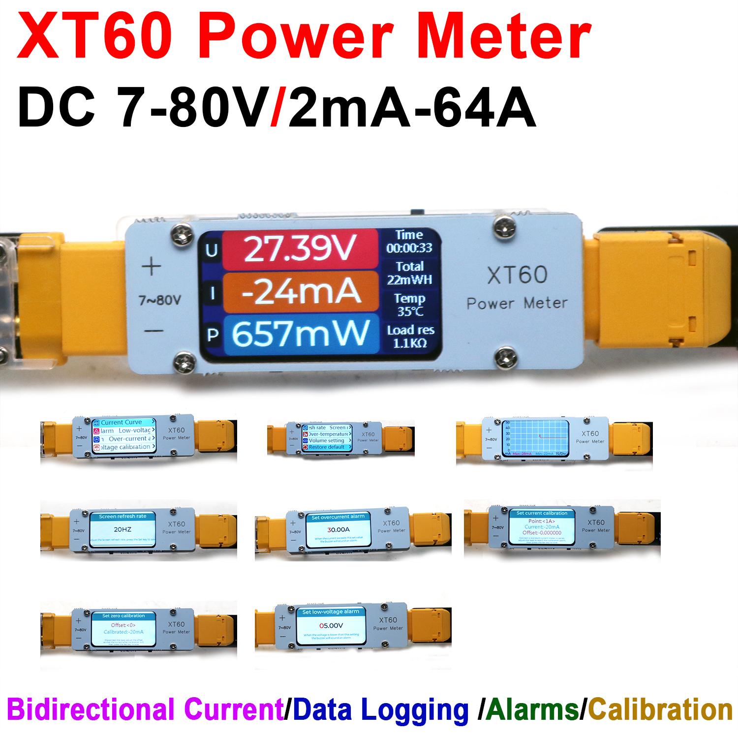 DC 7V-80V 64A Bidirectional Po - Drone Battery Voltage Checker ulasan dan harga