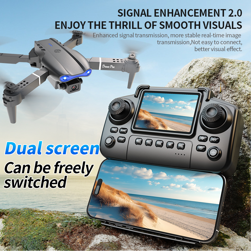 E99 PRO Drone Screen Control A - Drone Battery Case ulasan dan harga