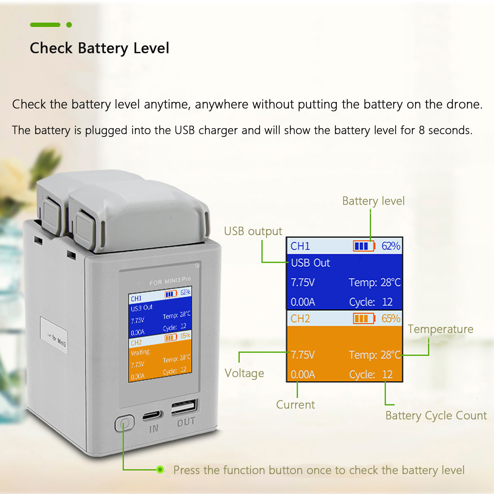 Charger Hub For DJI Mini 4 Pro - Drone Battery Charger ulasan dan harga